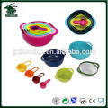 Food grade hot sale high quality cooking measuring set/plastic measuring tool set/plastic measuring set/measuring set